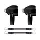 thumbnail image 2 of Kit De 1 Par De Correas De Tobillo Ajustables, Accesorio Para Bandas De Fitness De Cable, Color Negro, 2 of 5
