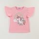 thumbnail image 1 of Polera Manga Corta Niña Rosado Arcoíris Unicornio, 1 of 4