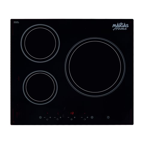 Maigas - Encimera Eléctrica 3 Quemadores Cei03