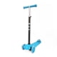 thumbnail image 1 of Scooter Monopatin 3 Ruedas Luces Barra Ajustable 86cm Azul Bex, 1 of 7