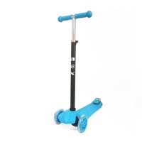 Scooter Monopatin 3 Ruedas Luces Barra Ajustable 86Cm Azul Bex