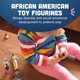 thumbnail image 3 of Set de figuras de juguete Cre8tive Minds Marvel Education African American Family para niños de más de 3 años, 3 of 7