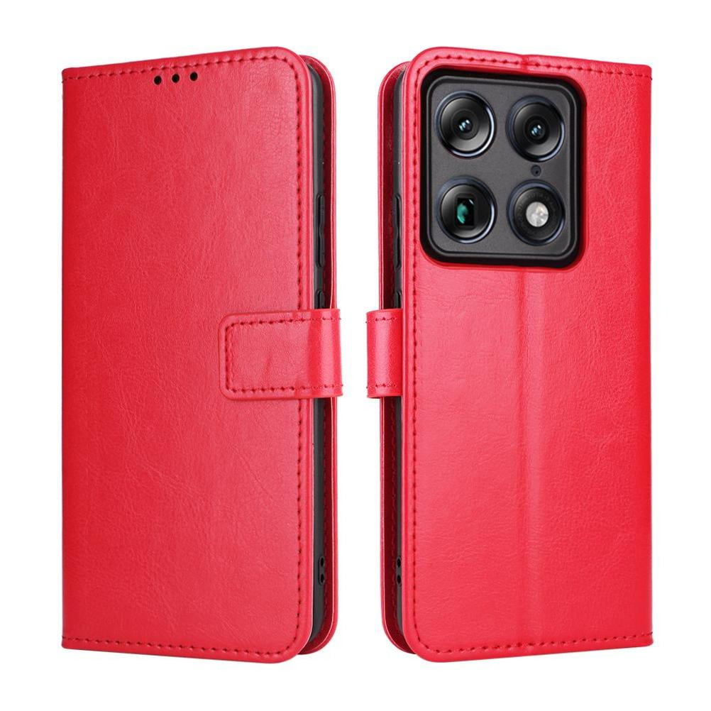 Foxdock - Funda Tipo Libro Para Motorola X70 Air Pro, Cartera Todo‑en‑uno, Funda Multifuncional Con Tarjetero Y Correa De Muñeca Desmontable