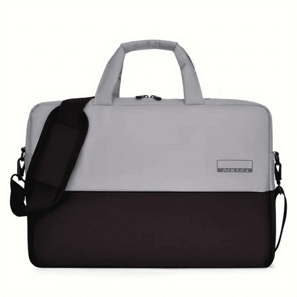 1pc New Fashion Lightweight 15.6inch Computer Bag Business Water Resistant Laptop Bag