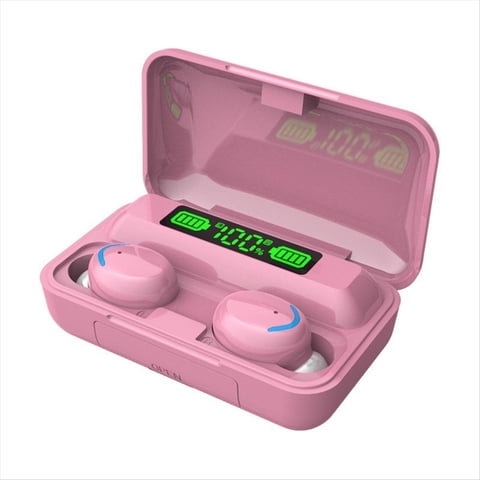 Aaronmei F9 Tws Auriculares Inalámbricos Bluetooth Rosado