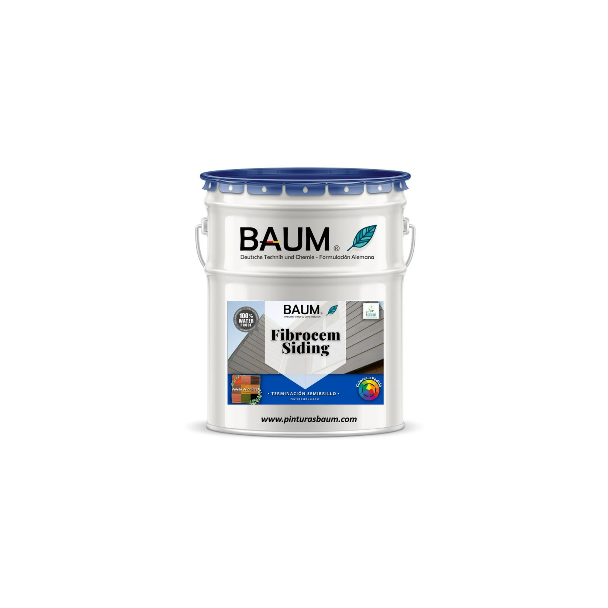 Baum - Fibrocem Siding “gris” (galón 4 L) /brizz