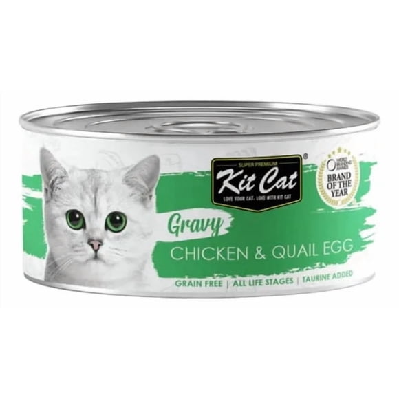 Kit Cat Gato Gravy Series Chicken&quail Egg