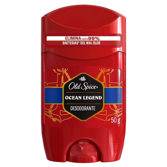 Desodorante Barra Old Spice para hombre Ocean Legend Hombre, 50 g