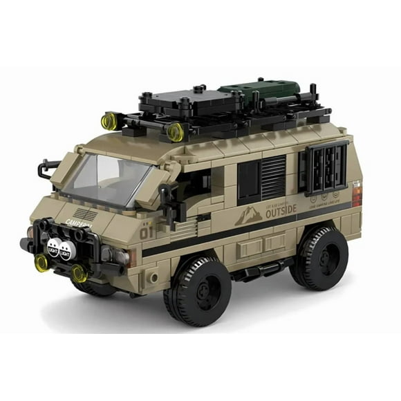 Auto Jeep Camper Van Mitsubishi Delica, compatible Lego