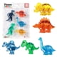 thumbnail image 1 of Set de juego de figuras de acción PicassoTiles con diseño de dinosaurio con fichas magnéticas, 1 of 8