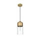 thumbnail image 4 of Lámpara Colgante Elegant Lighting Ashwell Negra Transparente 32 cm, 4 of 9