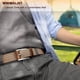 thumbnail image 4 of Cinturón elástico para hombre, tejido trenzado de 1 3/8" para golf, pantalones casuales, camisas y jeans., 4 of 7
