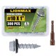 thumbnail image 1 of Tornillos para techo de metal LIONMAX con arandela EPDM, 1 of 3