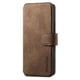 thumbnail image 5 of Funda Billetera Magnética para Samsung Galaxy A36 Soporte Tarjetas Desmontable Marrón, 5 of 6
