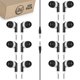 thumbnail image 1 of Auriculares JustJamz Bulk, paquete de 100 unidades, intraurales Black Dot, cableados, 1 of 6