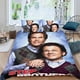 thumbnail image 2 of Hermanastros Conjunto de sábanas temático, trío de piezas, cómodo y amigable con la piel, diseño único, regalo de decoración para el hogar para familiares, amigos y fans,135cm *200cm, 2 of 6