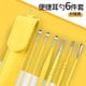 thumbnail image 1 of 6Pcs Stainless Steel Ear Cleaner Wax Removal Tool Kit Reusable Ear Pick Set Health Care Cleaning Ear Kit for Adults Kids, 1 of 3