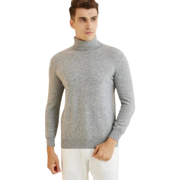 Sweater Tejido Hombre Cuello Alto Beatle Colores 189