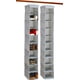 thumbnail image 1 of Organizador colgante Simple Houseware, paquete de 2, 10 estantes, gris, 1 of 4