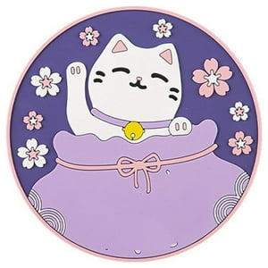Total Click - Posavasos 16Cm Antideslizante Diseño Morado