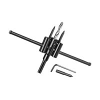 Ioensy - Sierra De Agujeros Para Madera, Resistente, Universal, Para Bricolaje, Cortadora De Madera Redonda Para Carpintería Pp 200