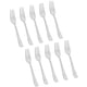 thumbnail image 5 of Vajilla Resistente Para Postres, Fiestas, Bodas, 10 Cucharas Plateadas, 5 of 5
