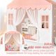thumbnail image 4 of Carpa de juego grande para niños Avrsol con tapete, rosa, 4 of 7
