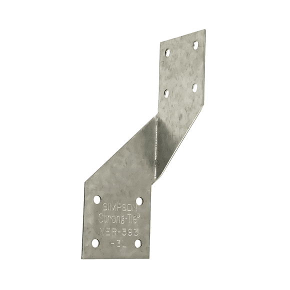 Conector Acero Galv Soporte H-3