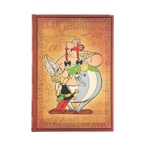 Paperblanks - Libreta Aventuras De Astérix Y Obelix Midi Lineas Tapa Dura