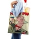 thumbnail image 4 of The Porky Pig Show Bolso de tela con estampado de lienzo para mujer, bolsa de compras reutilizable y estética, con cremallera interior, regalo para mujer,38*45cm., 4 of 6