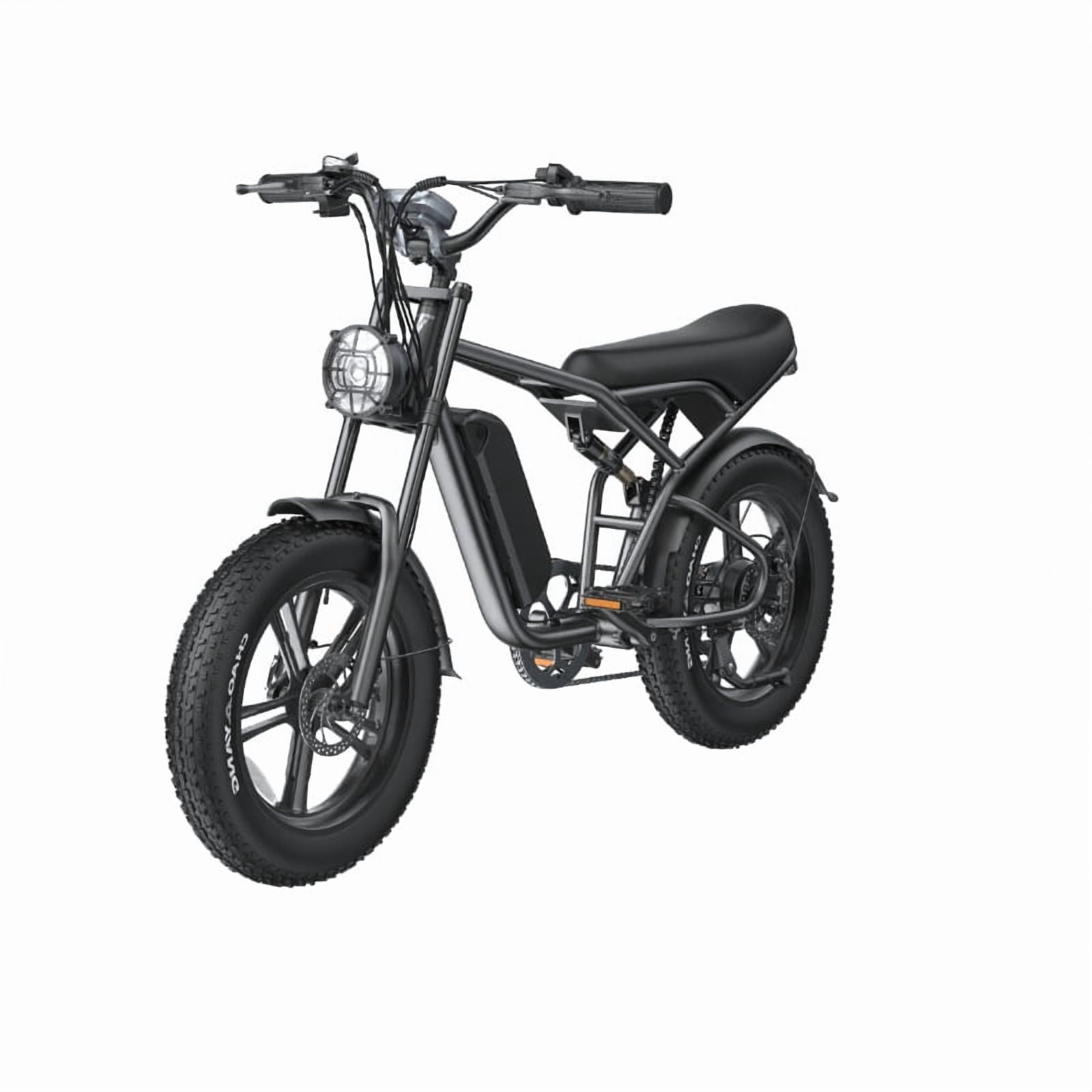 Bicicleta Eléctrica 20x4 Black Dyz01