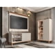 thumbnail image 1 of Panel Tv + Rack + Vitrina 1.5 Mondrian Blanco, 1 of 7