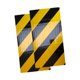 thumbnail image 3 of Protector De Pared De Garaje Reflectante, Resistente, Ligero, Portátil, De Espuma, 2 Unidades, Amarillo Y Negro, 3 of 5