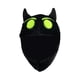 thumbnail image 4 of Funda para casco Devil Universal, bonita y cálida para hombres y mujeres, fácil de instalar, funda suave y divertida para casco, aumenta la diversión Verde, 4 of 5