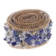 thumbnail image 1 of Cadena De Adorno De Diamantes De Imitación Para Planchar Con Cuentas Con Aplique De Cristal De Imitación De Piedra Azul, 1 of 4