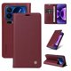 thumbnail image 5 of Funda Billetera de Cuero para Xiaomi 17 Pro con Tarjetero y Soporte - Tapa Magnética Rojo, 5 of 5