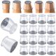 thumbnail image 1 of Protectores de patas de silla OASMU de silicona y fieltro, 16 piezas, grandes, 1 of 6