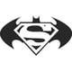 thumbnail image 2 of Sticker Superman Batman Logo Zack Snyder Auto Camioneta, 2 of 3
