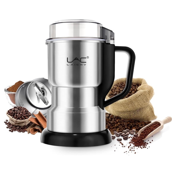 Molino eléctrico de café LAC LAICHY 150W de acero inoxidable