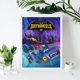 thumbnail image 4 of Kit de Pintura de Diamantes 5D Batwheels Desmarcar 30x40cm, 4 of 6