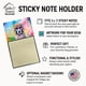 thumbnail image 3 of Dispensador recargable para notas adhesivas Poodle Hippie Dawg, 3 of 7
