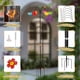thumbnail image 4 of Comedero para colibríes Liitrton con 6 bebederos de vidrio y poste para exterior, 4 of 8