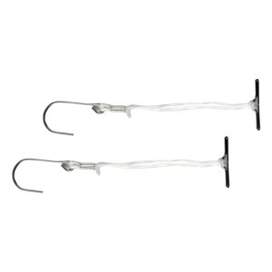 Bothyi - Gancho De Patrón Con Cordón, Colgador De 25Cm Para Hacer Patrones De Costura, Suspensión, 2 Uds.