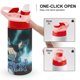 thumbnail image 4 of Blue ExorcistBotella de Agua con Tapa Pop Top de Un Toque, Acero Inoxidable, a Prueba de Fugas, para Deportes, Botella Infantil rosa 12 oz, 4 of 6