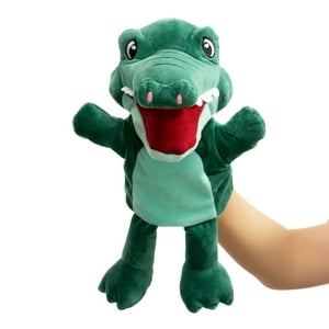 Hand Puppet Hollyhome, Cocodrilo De Peluche, Cocodrilo, 35 Cm