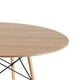 thumbnail image 3 of Comedor Mesa Redonda Shanna 100cm + 4 Sillas Masters negro, 3 of 8