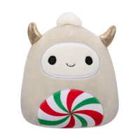 Juguete De Peluche Jazwares Squishmallows Christmas Yeti Blanco 12 Cm