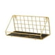 thumbnail image 1 of Accesorio De Decoración De Baño Montado En La Pared Para Almacenamiento De Maquillaje, Negro Con Aureate, 1 of 3