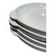 thumbnail image 2 of Pack 4 Plato Sopero Hondo Decorativo Asas Redondo Basico Blanco Lisa, 2 of 2