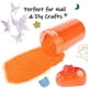 thumbnail image 3 of Polvo De Glitter Iridiscente Naranja 210 G, 3 of 7